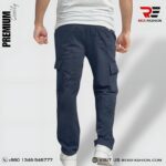 CARGO BAGGI PANT NAVY COLOUR CODE-434 - Image 2