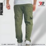 CARGO BAGGI PANT OLIVE COLOUR CODE-429 - Image 2