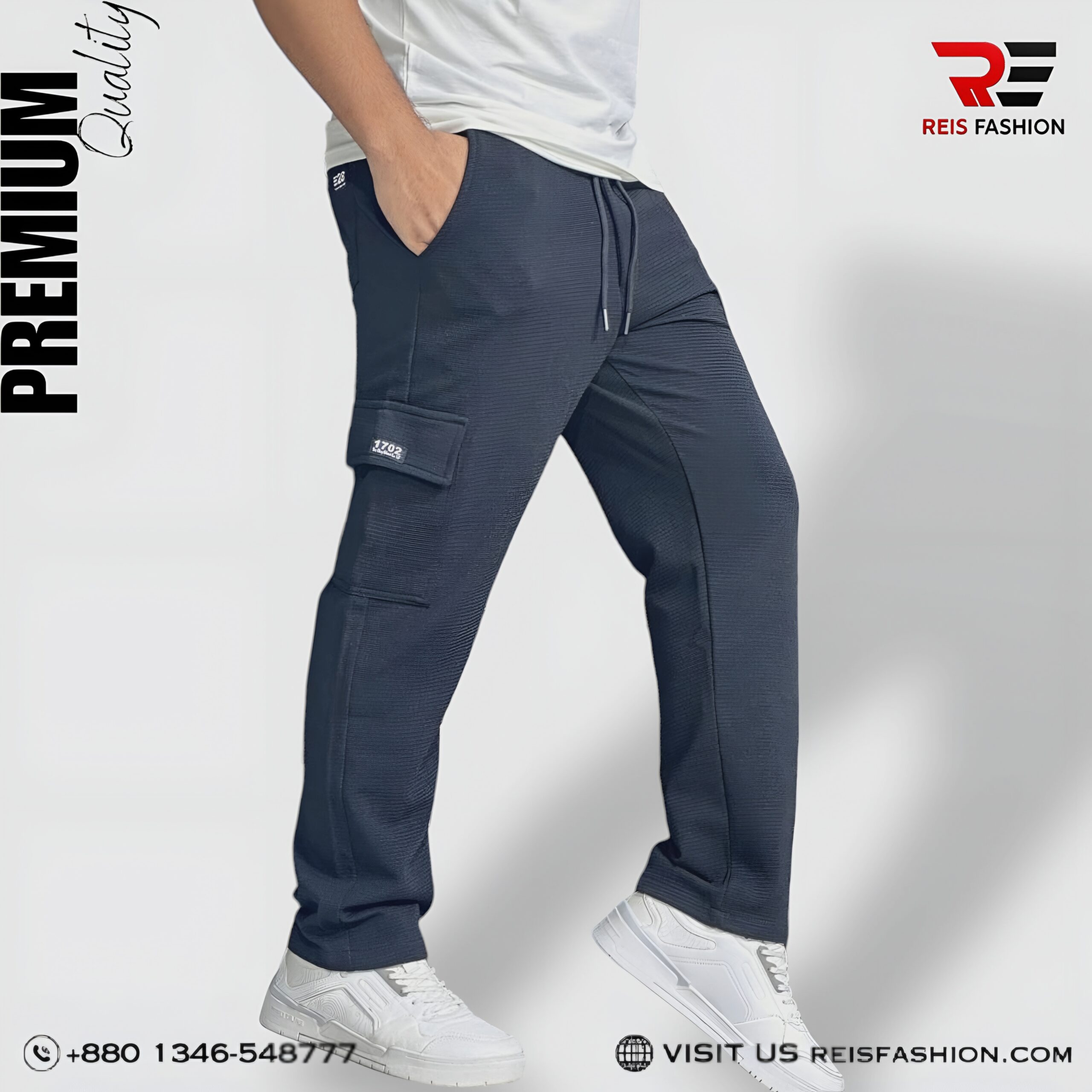 Picsart_25-10-08_15-40-34-311 CARGO BAGGI PANT NAVY COLOUR CODE-434 - Image 1