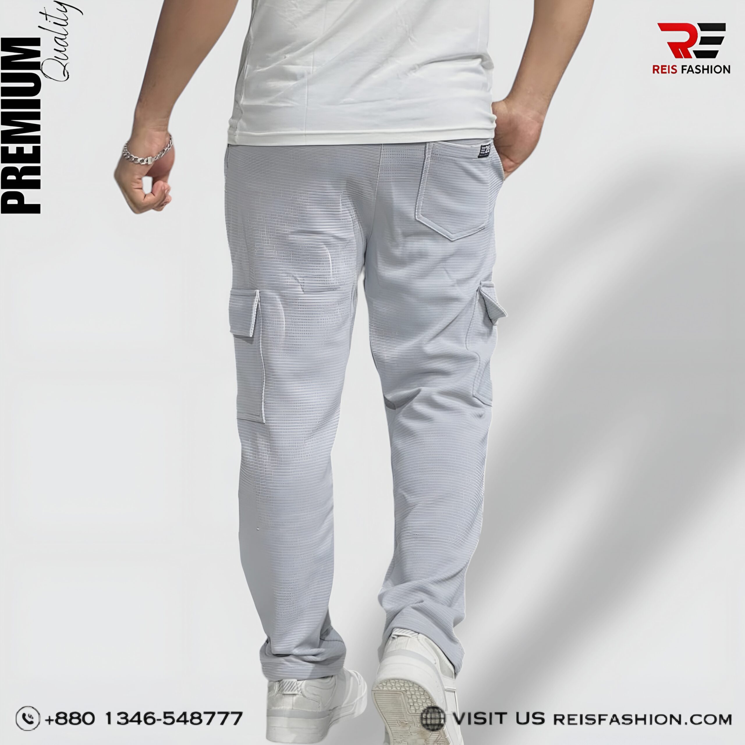 Picsart_25-10-08_15-55-50-025 CARGO BAGGI PANT CODE LIGHT GREY COLOUR -430 - Image 2