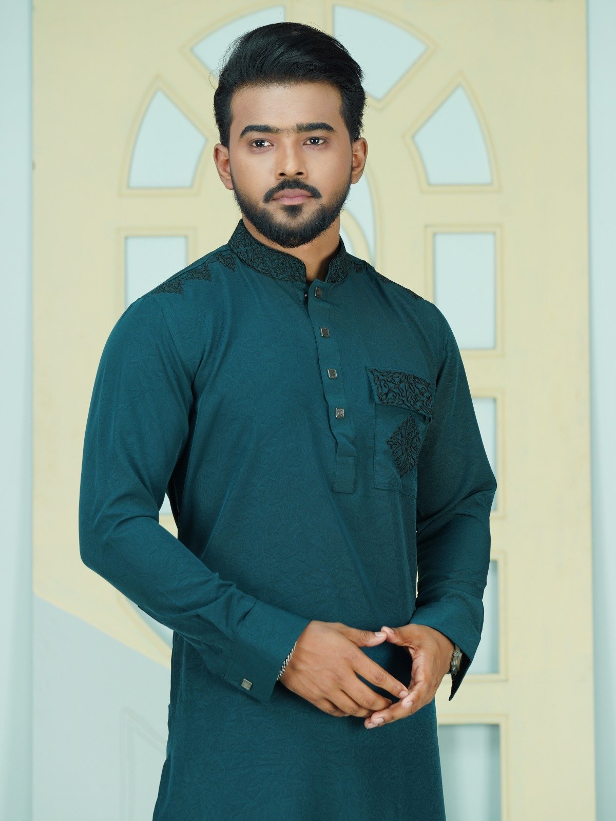 IMG-20260219-WA0060 ELEGANT KABLI DESIGN PANJABI CODE-KP04 - Image 1