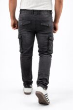 1-A LUXURY CARGO PANT BLACK CODE-60 - Image 2